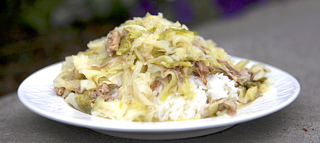 Kalua Pig and Cabbage